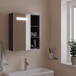 VidaXL 357966 miroir de salle de bain et armoire de rangement pour évier
