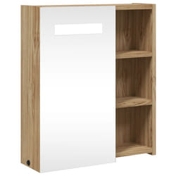 VidaXL 357968 miroir de salle de bain et armoire de rangement pour évier