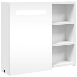 VidaXL 357969 miroir de salle de bain et armoire de rangement pour évier