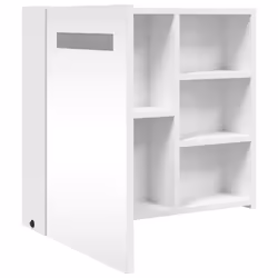 VidaXL 357969 miroir de salle de bain et armoire de rangement pour évier - Vue supplémentaire 5