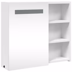 VidaXL 357969 miroir de salle de bain et armoire de rangement pour évier - Vue supplémentaire 6