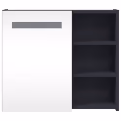 VidaXL 357970 miroir de salle de bain et armoire de rangement pour évier - Vue supplémentaire 6