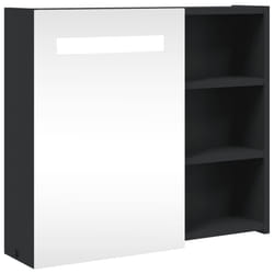 VidaXL 357971 miroir de salle de bain et armoire de rangement pour évier