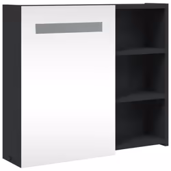 VidaXL 357971 miroir de salle de bain et armoire de rangement pour évier - Vue supplémentaire 4