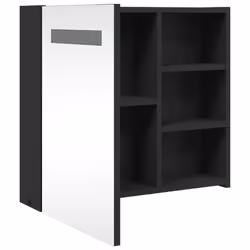 VidaXL 357971 miroir de salle de bain et armoire de rangement pour évier - Vue supplémentaire 5