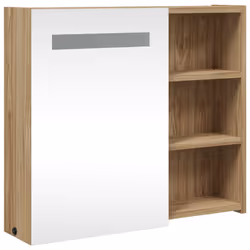 VidaXL 357972 miroir de salle de bain et armoire de rangement pour évier - Vue supplémentaire 4