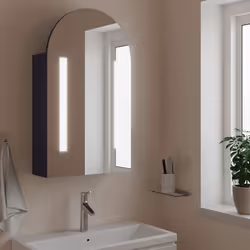 VidaXL 357974 miroir de salle de bain et armoire de rangement pour évier