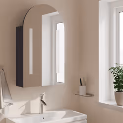 VidaXL 357974 miroir de salle de bain et armoire de rangement pour évier