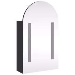 VidaXL 357975 miroir de salle de bain et armoire de rangement pour évier - Vue supplémentaire 4