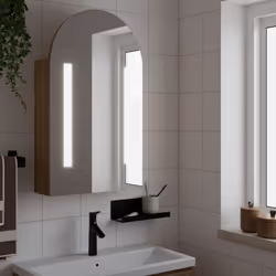 VidaXL 357976 miroir de salle de bain et armoire de rangement pour évier