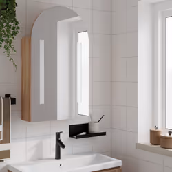 VidaXL 357976 miroir de salle de bain et armoire de rangement pour évier