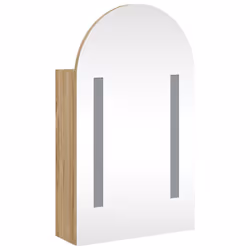 VidaXL 357976 miroir de salle de bain et armoire de rangement pour évier - Vue supplémentaire 4