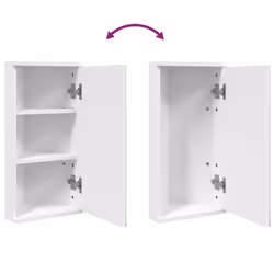 VidaXL 357977 miroir de salle de bain et armoire de rangement pour évier
