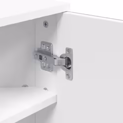 VidaXL 357977 miroir de salle de bain et armoire de rangement pour évier - Vue supplémentaire 4