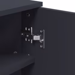 VidaXL 357978 miroir de salle de bain et armoire de rangement pour évier - Vue supplémentaire 8