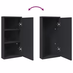 VidaXL 357979 miroir de salle de bain et armoire de rangement pour évier - Vue supplémentaire 5