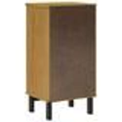 vidaXL Table de chevet FLAM 40x35x80 cm bois de pin massif