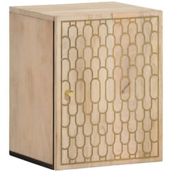 Vidaxl - Armoire de salle de bain murale 38x33x48cm bois massif manguier
