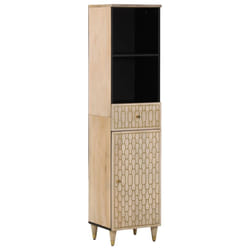 VidaXL 358270 miroir de salle de bain et armoire de rangement pour évier