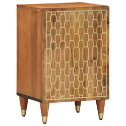 VidaXL 358305 miroir de salle de bain et armoire de rangement pour évier
