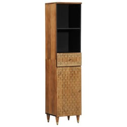 VidaXL 358306 miroir de salle de bain et armoire de rangement pour évier