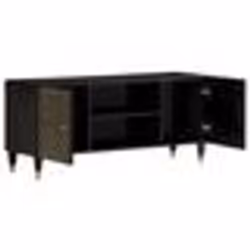 vidaXL Meuble TV 105x33x46 cm Bois massif de manguier