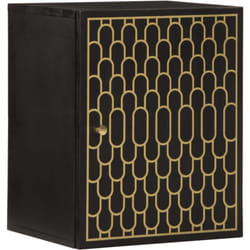 Vidaxl - Armoire de salle de bain murale 38x33x48cm bois massif manguier
