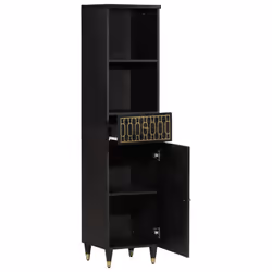 VidaXL 358342 miroir de salle de bain et armoire de rangement pour évier