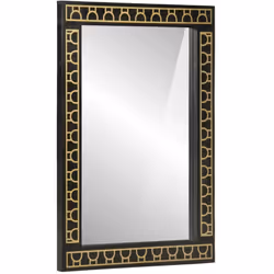 Ajoutez une touche d’aspect esthétiquement à votre décoration intérieure avec ce miroir de salle de bain. Bois de manguier ma ...