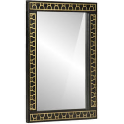 Vidaxl - Miroir de bain 50x70x2,5 cm bois de manguier massif et verre