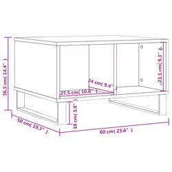 VidaXL 830548 Table à café, latérale et de salon - Vue supplémentaire 8