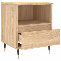 VidaXL 830611 Table de nuit et table de chevet Chêne - Vue supplémentaire 6