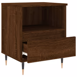 VidaXL 830619 Table de nuit et table de chevet Chêne - Vue supplémentaire 6