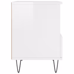 VidaXL 830624 Table de nuit et table de chevet Blanc - Vue supplémentaire 7