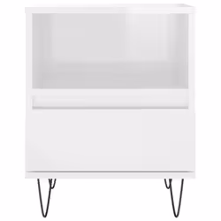 VidaXL 830625 Table de nuit et table de chevet Blanc - Vue supplémentaire 6