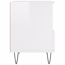 VidaXL 830625 Table de nuit et table de chevet Blanc - Vue supplémentaire 7