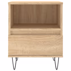 VidaXL 830626 Table de nuit et table de chevet Chêne - Vue supplémentaire 6