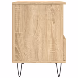 VidaXL 830626 Table de nuit et table de chevet Chêne - Vue supplémentaire 7