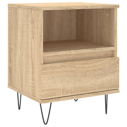 VidaXL 830627 Table de nuit et table de chevet Chêne