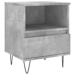VidaXL 830628 Table de nuit et table de chevet Couleur du béton