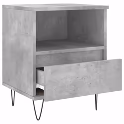 VidaXL 830628 Table de nuit et table de chevet Couleur du béton - Vue supplémentaire 5