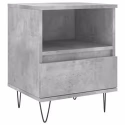 VidaXL 830629 Table de nuit et table de chevet Couleur du béton - Vue supplémentaire 5