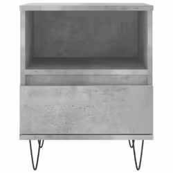 VidaXL 830629 Table de nuit et table de chevet Couleur du béton - Vue supplémentaire 7