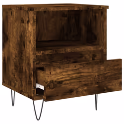 VidaXL 830630 Table de nuit et table de chevet Chêne - Vue supplémentaire 5
