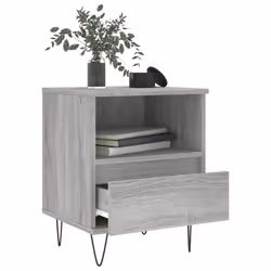 VidaXL 830632 Table de nuit et table de chevet Chêne - Vue supplémentaire 4