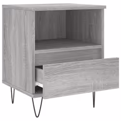 VidaXL 830632 Table de nuit et table de chevet Chêne - Vue supplémentaire 5