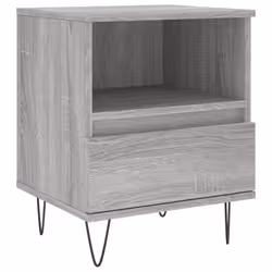 VidaXL 830633, Chêne, Métal, Bois, 400 mm, 350 mm, 500 mm, 2 pièce(s)