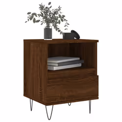 VidaXL 830634 Table de nuit et table de chevet Chêne