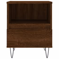 VidaXL 830634 Table de nuit et table de chevet Chêne - Vue supplémentaire 6