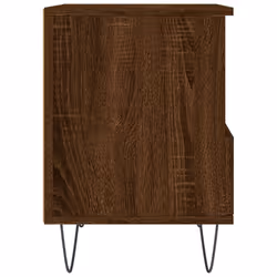 VidaXL 830634 Table de nuit et table de chevet Chêne - Vue supplémentaire 7